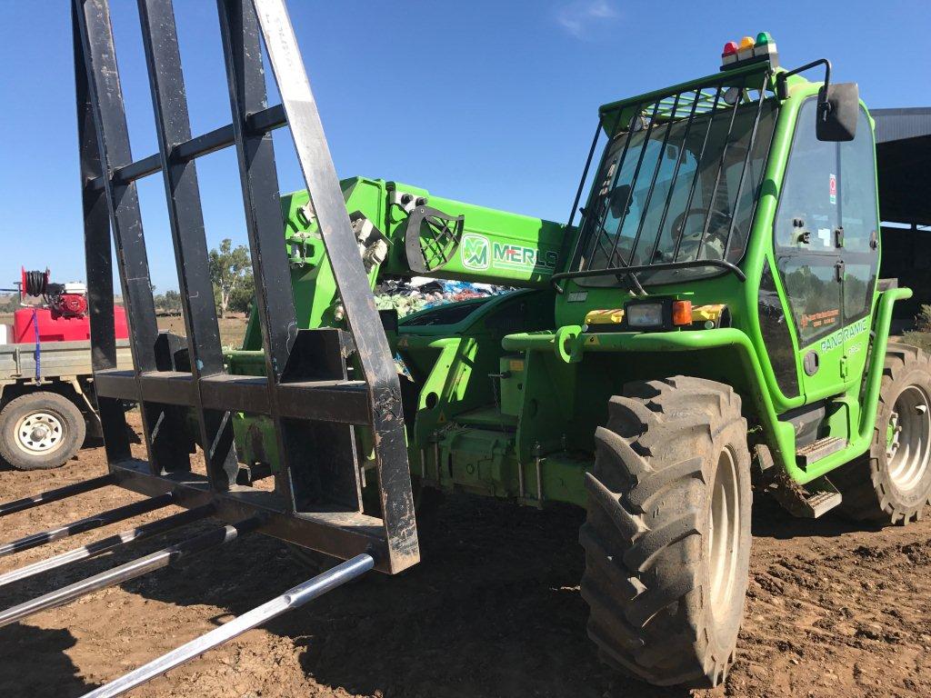 Merlo P34.7 Telehandler For Sale with attachments!! Machinery